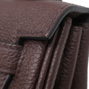 エルメス HERMES ケリー25 内縫い ルージュセリエ トリヨンクレマンス 2WAYバッグ シルバー金具 ショルダー