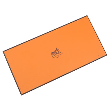 エルメス HERMES ドゴン ロング レクトヴェルソ ルージュグレナ トゴ 長財布 シルバー金具 赤 二つ折り財布