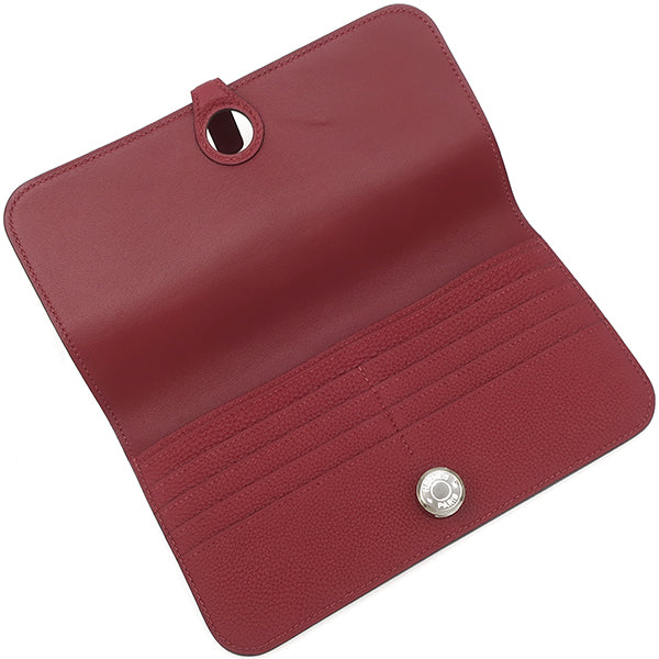 エルメス HERMES ドゴン ロング レクトヴェルソ ルージュグレナ トゴ