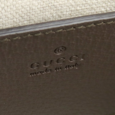 グッチ GUCCI ミニトート 699406 ベージュXブラウン レザー ジャンボGGキャンバス 2WAYバッグ ゴールド金具 茶 シェリーラインストラップ