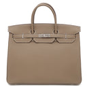 エルメス HERMES バーキン40 エトゥープ トゴ ハンドバッグ シルバー金具 グレージュ 2023年製
