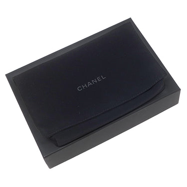 シャネル CHANEL ミニマトラッセ フォンケース ブラック×ピンク ラムスキン ショルダーバッグ ゴールド金具 黒 ココマーク