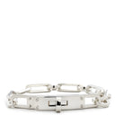 エルメス HERMES ケリー シェーヌ シンプルトゥール H123429B シルバー シルバー925 ＃15 ブレスレット AG925 チェーン ケリークラスプ