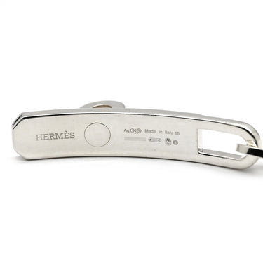 エルメス HERMES ケリー シェーヌ シンプルトゥール H123429B シルバー シルバー925 ＃15 ブレスレット AG925 チェーン ケリークラスプ