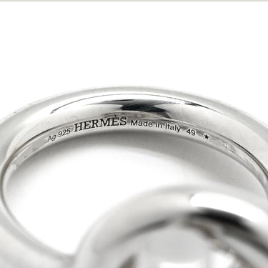 エルメス HERMES エシャペ MM シルバー シルバー925 #49(JP9) リング 指輪 SV925 AG925 9号