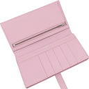 エルメス HERMES ベアンスフレ モーヴシルベストル ヴォーエプソン 長財布 シルバー金具 二つ折り財布