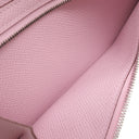 エルメス HERMES ベアンスフレ モーヴシルベストル ヴォーエプソン 長財布 シルバー金具 二つ折り財布