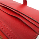エルメス HERMES ベアンクラシック ルージュヴィフ リザード 長財布 ゴールド金具 赤 二つ折り財布