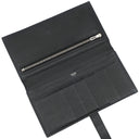 エルメス HERMES ベアンスフレ ブラック ヴォーエプソン 長財布 シルバー金具 二つ折り財布