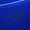 ルイヴィトン LOUIS VUITTON ジッピー コインパース N96069 ブルーサントリン クロコダイル コインケース ゴールド金具 青 ラウンドジップ 小銭入れ
