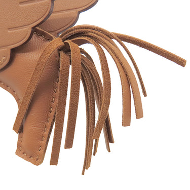 エルメス HERMES ロデオPM ペガサス ゴールド アニョーミロ バッグチャーム 茶 ソーゴールド
