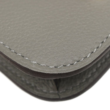 エルメス HERMES コンスタンス スリム ウォレット グリメイヤー エバーカラー 二つ折り財布 ゴールド金具