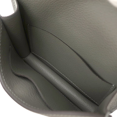 エルメス HERMES コンスタンス スリム ウォレット グリメイヤー エバーカラー 二つ折り財布 ゴールド金具