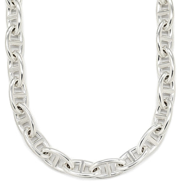 エルメス HERMES シェーヌダンクル GM シルバー シルバー925 ネックレス スターリングシルバー AG925 29コマ 2連ブレスレット