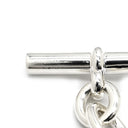 エルメス HERMES シェーヌダンクル GM シルバー シルバー925 ネックレス スターリングシルバー AG925 29コマ 2連ブレスレット