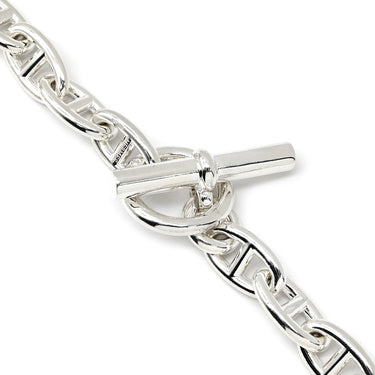 エルメス HERMES シェーヌダンクル GM シルバー シルバー925 ネックレス スターリングシルバー AG925 29コマ 2連ブレスレット