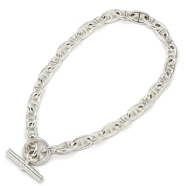 エルメス HERMES シェーヌダンクル GM シルバー シルバー925 ネックレス スターリングシルバー AG925 29コマ 2連ブレスレット