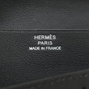 エルメス HERMES シチズン ツイル ロング ブラック スイフト 長財布 シルバー金具 黒