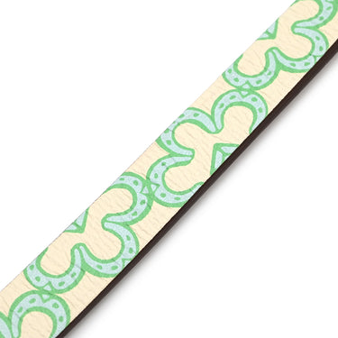 エルメス HERMES ミニ ケリードゥブルトゥール ナタ×ヴェール ヴォースイフト GP T2 ブレスレット シルバー金具 2重 ラッキーデイジー 2023年製