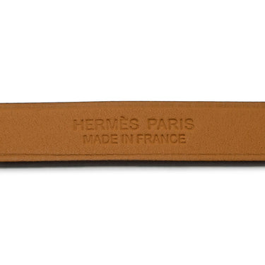 エルメス HERMES ミニ ケリードゥブルトゥール ナタ×ヴェール ヴォースイフト GP T2 ブレスレット シルバー金具 2重 ラッキーデイジー 2023年製