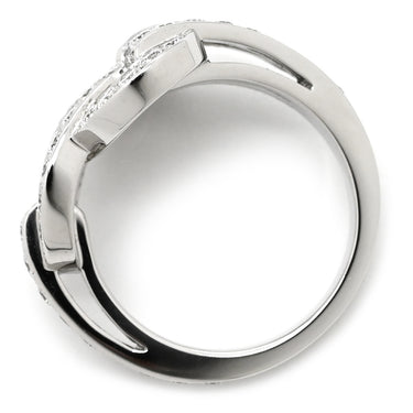 カルティエ Cartier アグラフ ダイヤ ホワイトゴールド K18WG ダイヤモンド ＃52(JP12) リング 指輪 750 18K WG 18金 11.5号