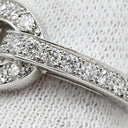 カルティエ Cartier アグラフ ダイヤ Ｎ4208853 ホワイトゴールド K18WG ダイヤモンド ＃53(JP13) リング 指輪 750 18K WG 18金 13号