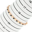 ブルガリ BVLGARI セルペンティ ヴァイパー ピンクゴールド K18PG オニキス 14039 ブレスレット バングル 18K 750 PG