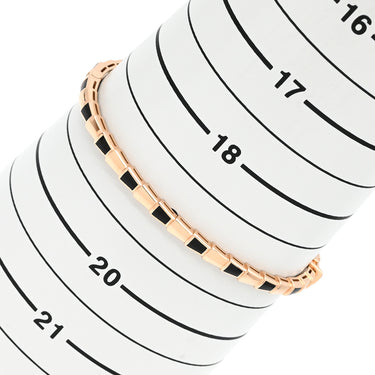 ブルガリ BVLGARI セルペンティ ヴァイパー ピンクゴールド K18PG オニキス 14039 ブレスレット バングル 18K 750 PG
