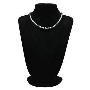 TASAKI TASAKI あこやパール ネックレス イヤリング セット パールシルバーグレー×ホワイトゴールド パール シルバー K14WG(イヤリング) ネックレス K14WG SV