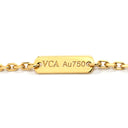 ヴァンクリーフアーペル Van Cleef & Arpels ヴィンテージ アルハンブラ ペンダント VCARA45800 ブラック×イエローゴールド K18YG オニキス ネックレス 黒 Au750 18K オニキス
