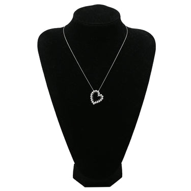 TASAKI TASAKI デインジャー ハート パールホワイト×ホワイトゴールド K18WG パール ダイヤモンド ネックレス TASAKI パール 真珠 danger heart ダイヤ Au 750WG