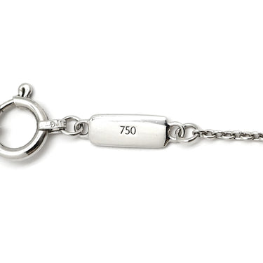 TASAKI TASAKI デインジャー ハート パールホワイト×ホワイトゴールド K18WG パール ダイヤモンド ネックレス TASAKI パール 真珠 danger heart ダイヤ Au 750WG