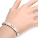 エルメス HERMES ケリー グルメット TPM H221410B ホワイトゴールド K18WG ダイヤモンド SH ブレスレット 750 18K チェーン 41Pダイヤ ケリークラスプ