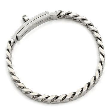 エルメス HERMES ケリー グルメット TPM H221410B ホワイトゴールド K18WG ダイヤモンド SH ブレスレット 750 18K チェーン 41Pダイヤ ケリークラスプ