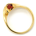 TASAKI TASAKI リファインド リベリオン パールホワイト×イエローゴールド K18YG パール ガーネット リング 指輪 アコヤ あこや 真珠 1粒 K18YG パール ガーネット 11号