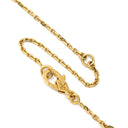 ヴァンクリーフアーペル Van Cleef & Arpels ヴィンテージ アルハンブラ ペンダント VCARA45900 パールホワイト×イエローゴールド K18YG マザーオブパール ネックレス 白 750 18K YG シェル
