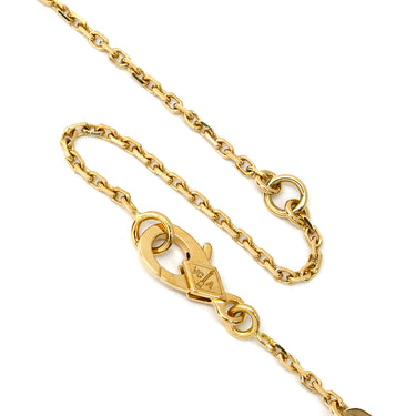 ヴァンクリーフアーペル Van Cleef & Arpels ヴィンテージ アルハンブラ ペンダント VCARA45900 パールホワイト×イエローゴールド K18YG マザーオブパール ネックレス 白 750 18K YG シェル