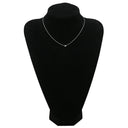 ティファニー Tiffany & Co バイザヤード シングルダイヤ プラチナシルバー Pt950 ダイヤモンド ネックレス T&Co. 1P 1石 1粒 ソリテール Pt950 エルサペレッティ