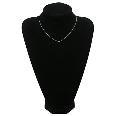 ティファニー Tiffany & Co バイザヤード シングルダイヤ プラチナシルバー Pt950 ダイヤモンド ネックレス T&Co. 1P 1石 1粒 ソリテール Pt950 エルサペレッティ
