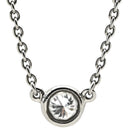 ティファニー Tiffany & Co バイザヤード シングルダイヤ プラチナシルバー Pt950 ダイヤモンド ネックレス T&Co. 1P 1石 1粒 ソリテール Pt950 エルサペレッティ