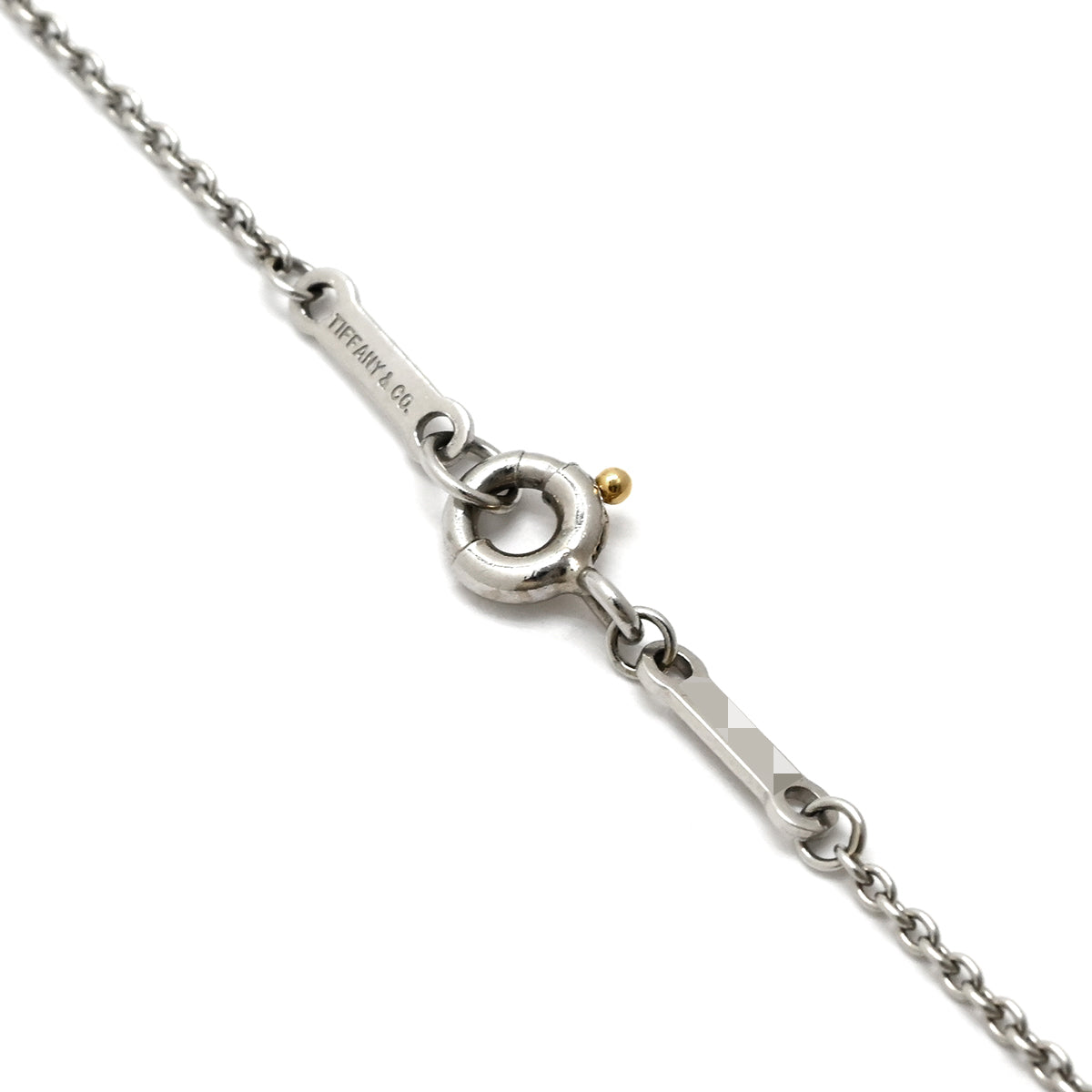 ティファニー Tiffany & Co バイザヤード シングルダイヤ プラチナ