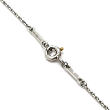 ティファニー Tiffany & Co バイザヤード シングルダイヤ プラチナシルバー Pt950 ダイヤモンド ネックレス T&Co. 1P 1石 1粒 ソリテール Pt950 エルサペレッティ