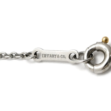 ティファニー Tiffany & Co バイザヤード シングルダイヤ プラチナシルバー Pt950 ダイヤモンド ネックレス T&Co. 1P 1石 1粒 ソリテール Pt950 エルサペレッティ