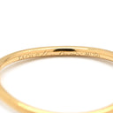 ティファニー Tiffany & Co ウエーブ シングルロウ ダイヤモンドリング 60016986 イエローゴールド K18YG ダイヤモンド リング 指輪 T＆Co. 1P エルサぺレッティ 7.5号