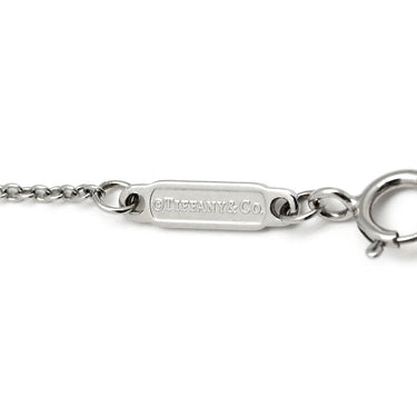 ティファニー Tiffany & Co Tスマイル ミニ ブルートパーズ ペンダント ホワイトゴールド K18WG ブルートパーズ ネックレス Au750 18K WG Tiffany T smile