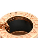 ブルガリ BVLGARI ビーゼロワン ネックレス 346083 ピンクゴールドXブラック K18PG セラミック ネックレス B-zero1 ペンダント 18K 750PG 黒