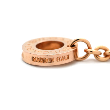 ブルガリ BVLGARI ビーゼロワン ネックレス 346083 ピンクゴールドXブラック K18PG セラミック ネックレス B-zero1 ペンダント 18K 750PG 黒