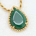ブシュロン BOUCHERON セルパンボエム ペンダント スモール JPN00581 グリーンXイエローゴールド K18YG マラカイト ネックレス 緑 マラカイト 18K AU750