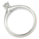 ティファニー Tiffany & Co ソリティア ダイヤリング プラチナシルバー Pt950 ダイヤモンド リング 指輪 T＆Co. 一粒 1P 立爪 0.24ct 9号