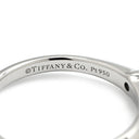 ティファニー Tiffany & Co ソリティア ダイヤリング プラチナシルバー Pt950 ダイヤモンド リング 指輪 T＆Co. 一粒 1P 立爪 0.24ct 9号